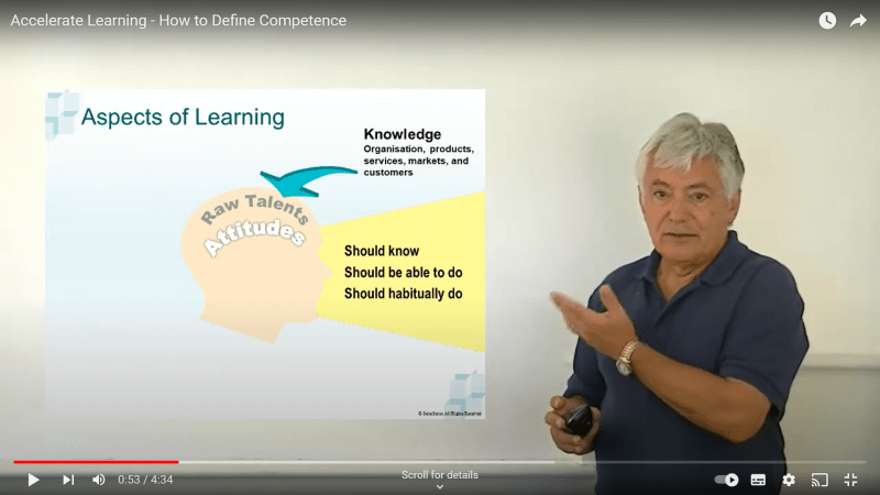 The second video in our Accelerate Learning micro course discussing a competence definition.