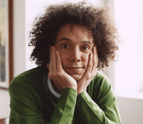 A picture of Malcolm Gladwell to support a review of his book, Outliers.