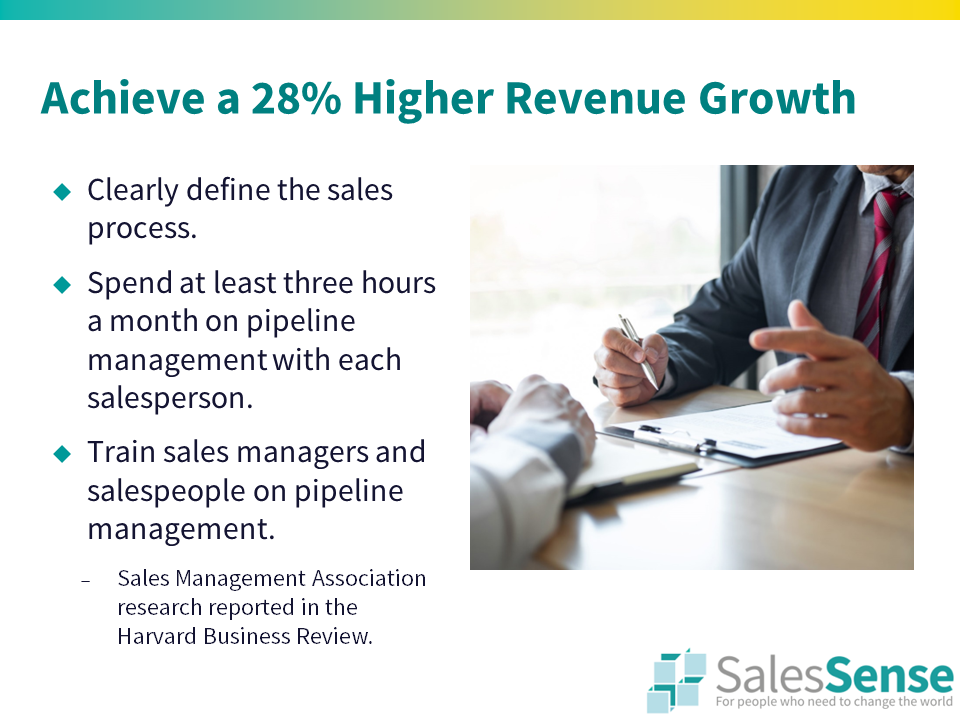 Achieve a 28% higher revenue growth.